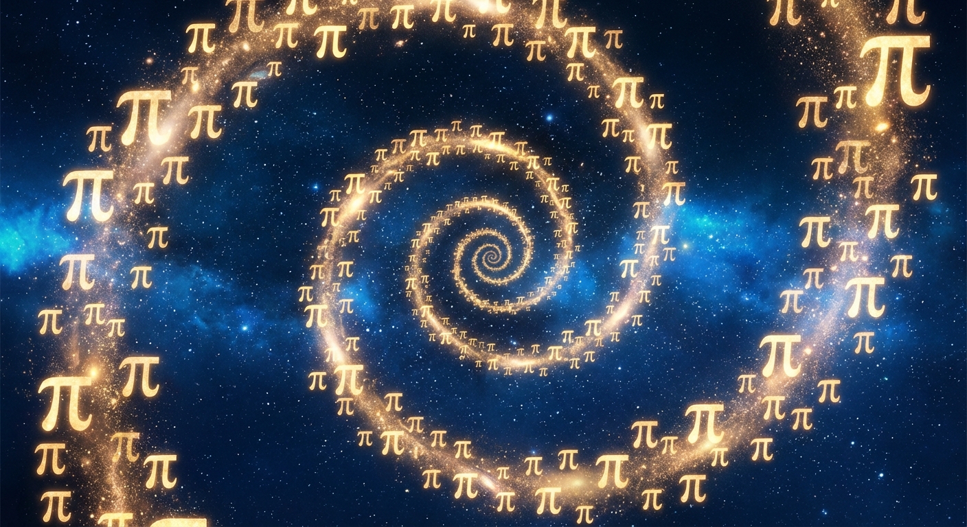 Pi spiral in cosmos